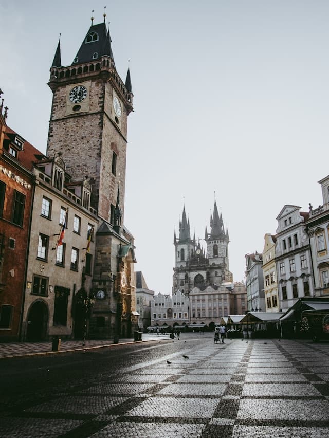 Prague cityscape